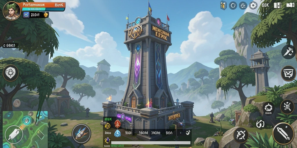 Gameplay menakjubkan dalam Tower Defense yang penuh tantangan.