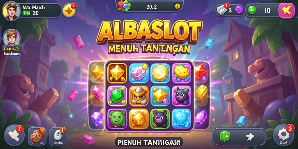 Tangkapan layar gameplay seru di ALBASLOT.