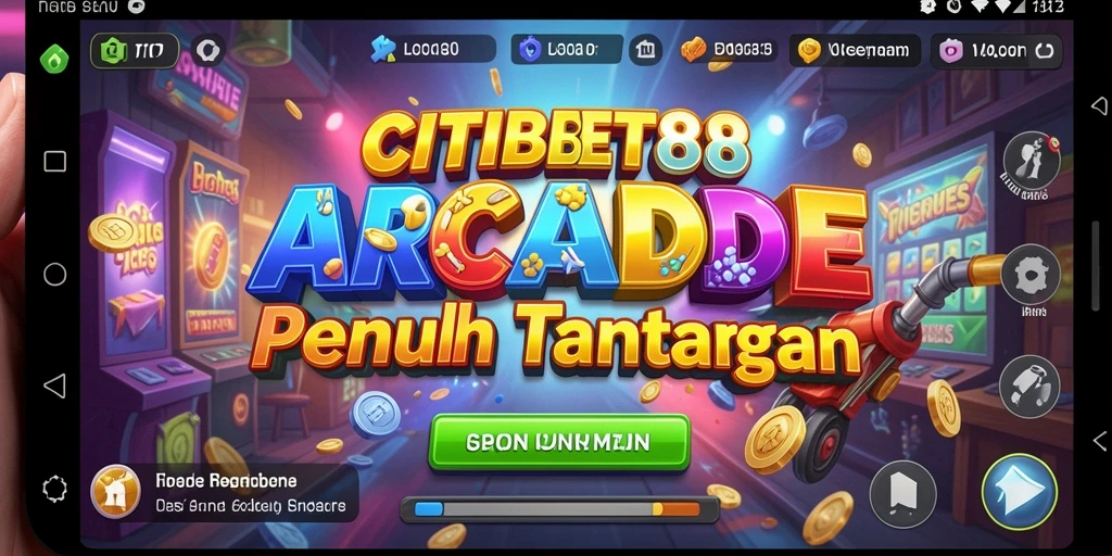Tampilan gameplay CITIBET88 yang menegangkan dan penuh warna.