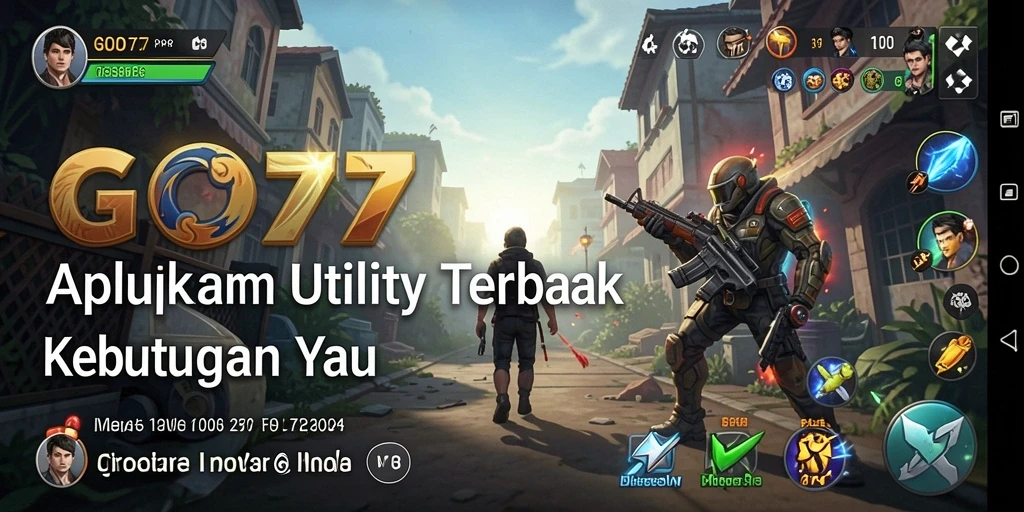 Screenshot utama menunjukkan antarmuka pengguna GOD77 yang intuitif dan fitur canggih.