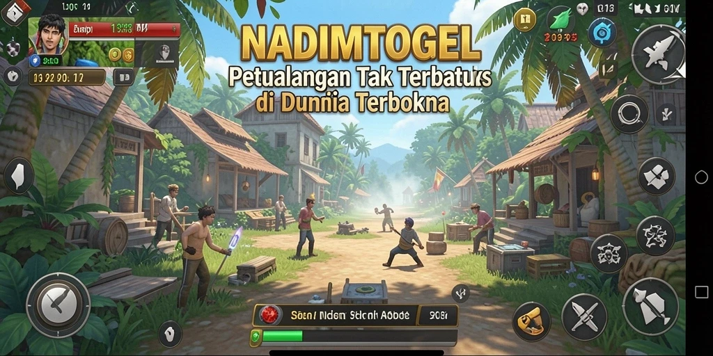 Tampilan visual yang menakjubkan dari gameplay Open World NADIMTOGEL.