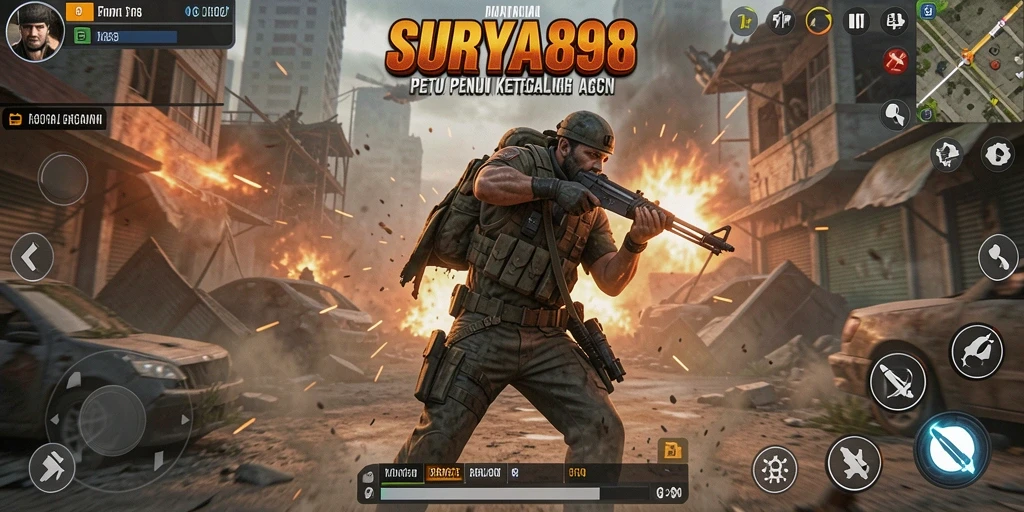 Gameplay aksi mendebarkan di SURYA898 dengan grafis yang menawan.