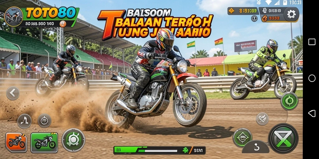 Tampilan menakjubkan dari gameplay TOTO80 dengan adrenalin tinggi.