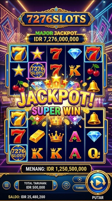 Screenshot fitur unggulan dalam aplikasi 7276slots.